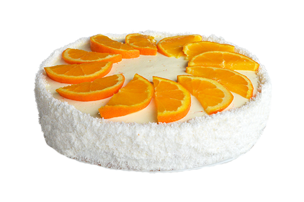 Orange cheesecake